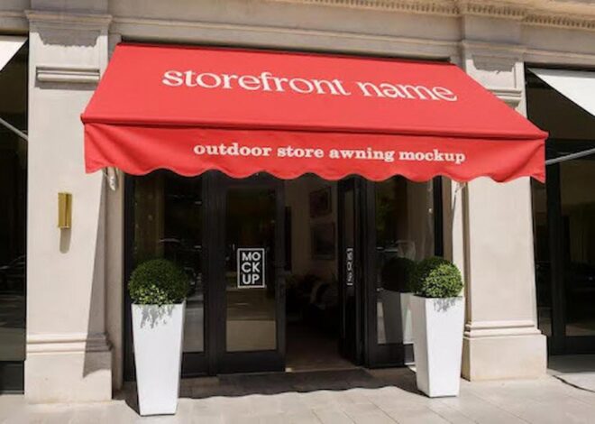 The Practical Uses of Shop Front Awnings for Businesses