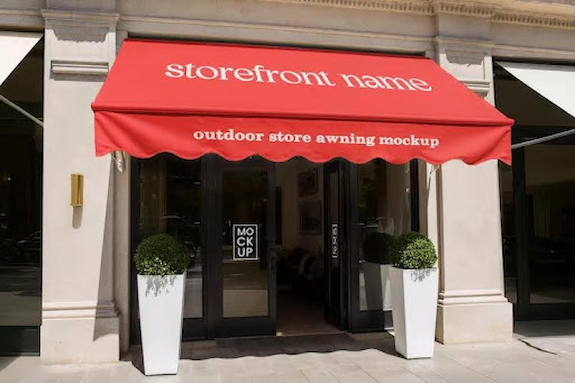 The Practical Uses of Shop Front Awnings for Businesses